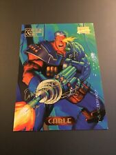 1994 Marvel Masterpieces #17 Cable Gold Foil Signature Series PWE Ship