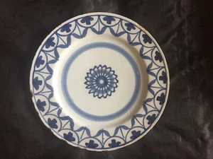 18th c. English Lambeth Delft Blue & White Early circa 1740 - Picture 1 of 8