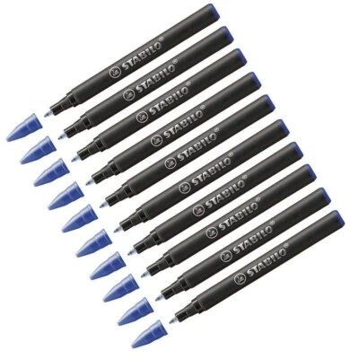 10 x Stabilo EASYoriginal Patrone Tintenpatrone medium 0,5 mm blau 6890/041 - Bild 1 von 3