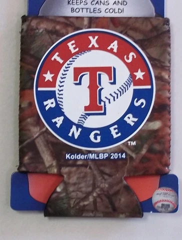 Texas Rangers Can Cooler Insulator Camo Cover