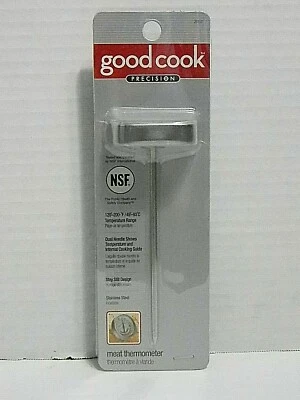 Good Cook Precision Meat Thermometer Stainless Steel NSF Certified #25117 - Image 1 of 4