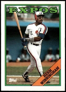 1988 Topps #614 Herm Winningham - Picture 1 of 2