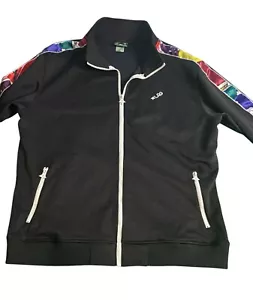 Giacca Gruppo Ricerca Sollevata Uomo Extra Large Nera LRG Track Jacket Y2K - Foto 1 di 8