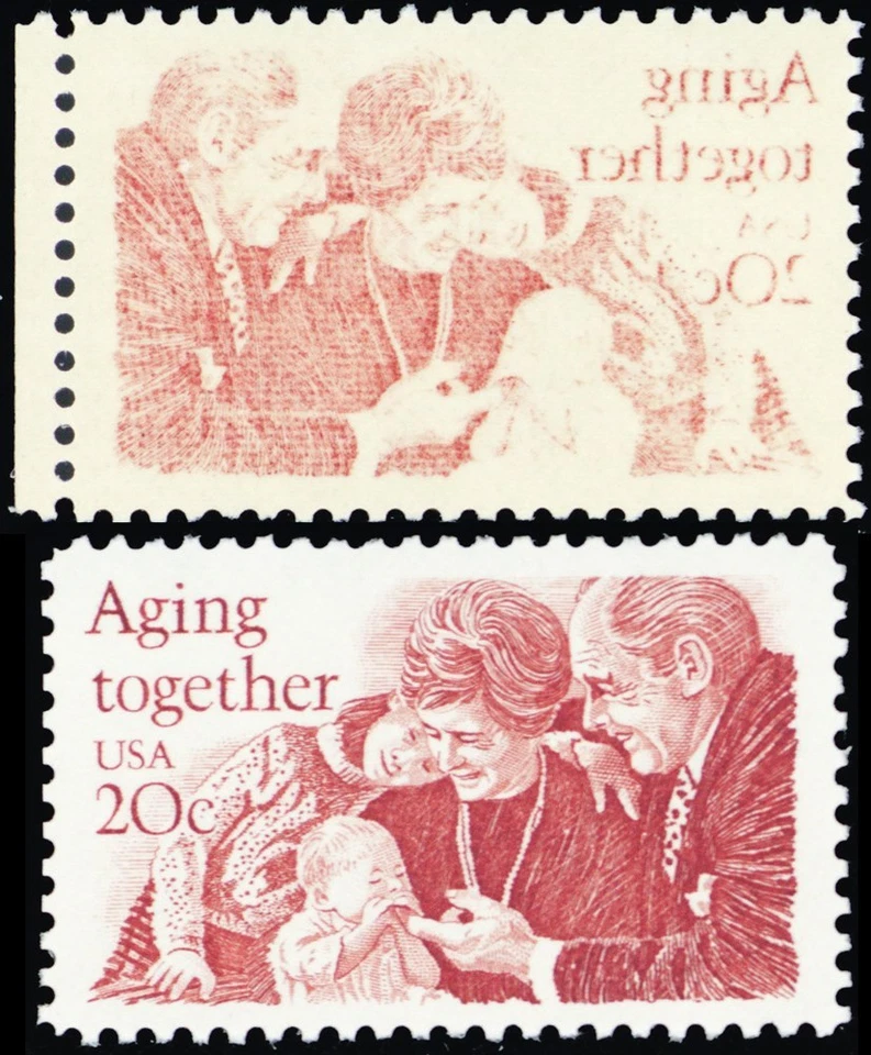 2011, Reverse Printing Under Gum ERROR With Normal Mint NH - Stuart Katz - Image 1 of 1