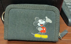 Disney Micket Mouse BLACK Change Purse NEW