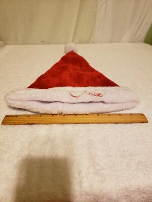 Santa Hat Christmas Costume Decoration Adult Unisex Size Medium - Image 1 of 4
