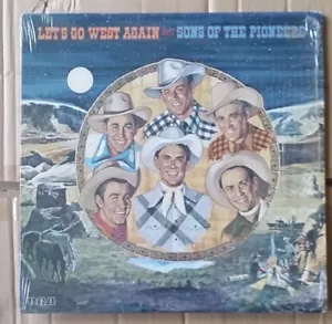 SONS OF THE PIONEERS, LET'S GO WEST AGAIN; 10 TRACK LP RECORD - Picture 1 of 4