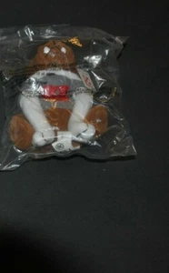 SPIELZEUG-MÜTZEN-PURINA DOG CHOW--2 NEUE IKE-SITZSACK HUNDE - Bild 1 von 3