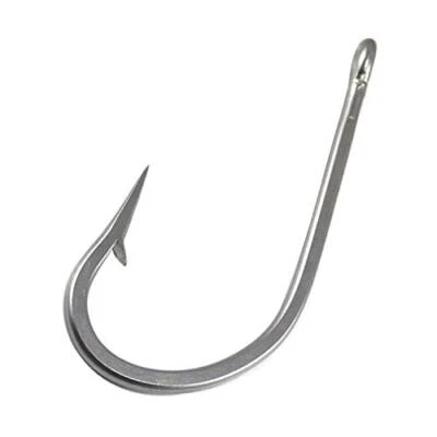 Saltwater Giant Shark & Alligator Hooks for Saltwater Freshwater Size 5/0-20/0 - Image 1 of 4