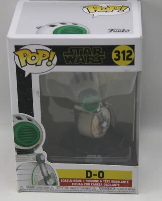Boneco de ação Funko PoP Star Wars 312 D-O Droid robô - Imagem 1 de 2