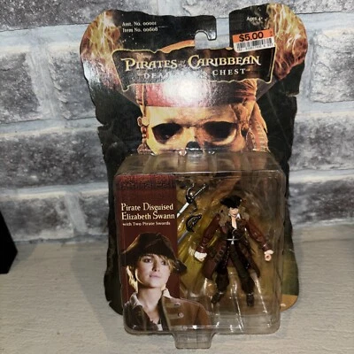 Pirates of the Caribbean Dead Man's Chest Pirate Elizabeth Swan figure MOC 00008 - Image 1 of 2