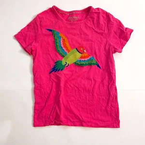 Mini Boden Parrot Applique Tee, Size 11/12 - Picture 1 of 4