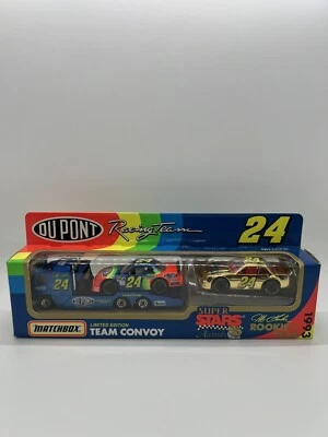Matchbox #24 Jeff Gordon Dupont Racing Rookie of the Year Team Convoy 1:64 1993 - Image 1 of 4