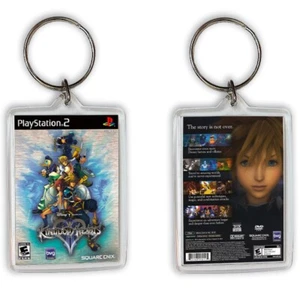 KINGDOM HEARTS 2 PLAYSTATION 2 PS2 LLAVERO KEYRING - Imagen 1 de 2