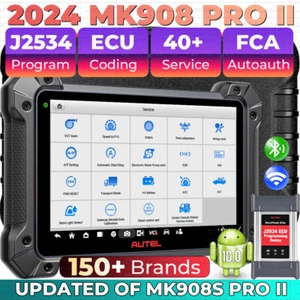 2025 Autel MaxiCOM MK908 PRO II Strumento Diagnostica J2534 ECU Programmazione - Imagen 1 de 12