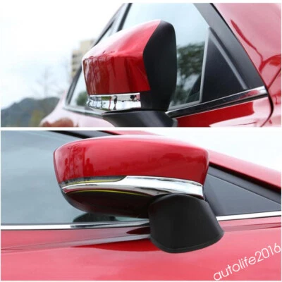 Cubierta de tira de espejo retrovisor de puerta para Mazda 6 2019-2024 / accesorios cromados Foto 1 de 4