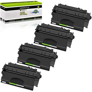 4PK CE505X 05X Toner Cartridge Fit for HP LaserJet P2055 P2055dn P2055X Printer - Picture 1 of 24
