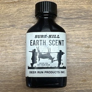 Vintage Sure-Kill Sure Kill Earth profumo cervo corsa prodotti INC caccia RARO HTF - Foto 1 di 9