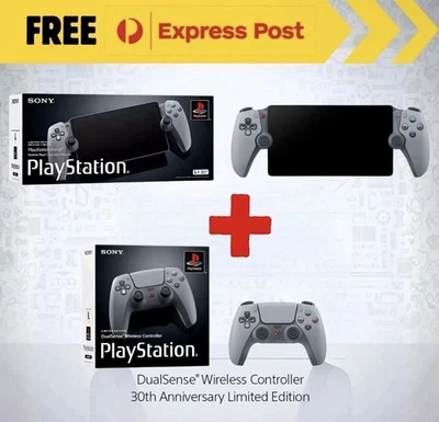 PS5 30th Anniversary Playstation Controller + Portal Remote Player ✅ Presale ✅ - Image 1 of 3