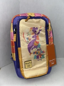 2025 Disney Parks EPCOT Festival of the Arts Figment Lug Tailback Crossbody Bag - Picture 1 of 4