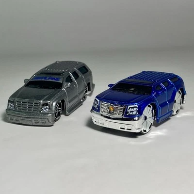 Lote Hot Wheels Cadillac Escalade 2003 y 2004 primeras ediciones Bling Tooned 1:64 Foto 1 de 4
