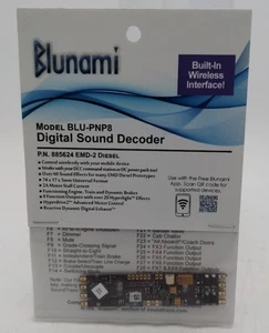 SoundTraxx 885624 Blu-PNP8 Diesel EMD-2 8-Function Blunami - Picture 1 of 1