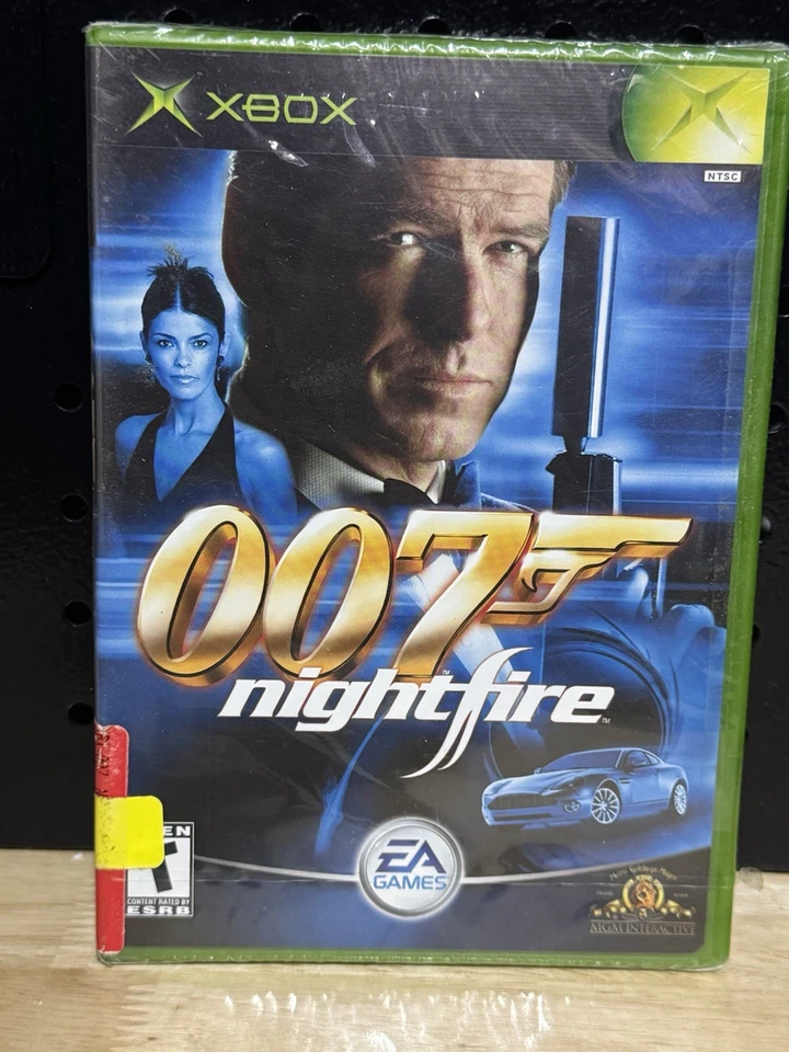 007 NightFire Microsoft Xbox Brand New Factory Sealed Black Label Free Shipping - Image 1 of 4