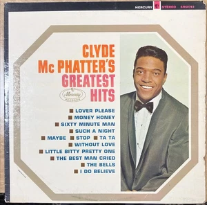 CLYDE McPHATTER greatest hits U.S. MERCURY LP SR-60783_orig 1963 - Imagen 1 de 3