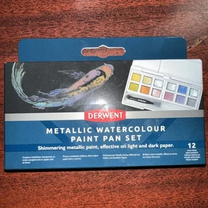 Derwent Metallic Aquarellfarbe Topf Set (2306246) - Bild 1 von 3