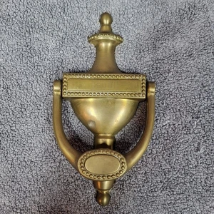Vintage Brass Door Knocker Made In Valsan Portugal - Picture 1 of 6