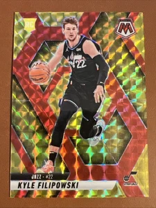 2024-25 Panini Mosaic Kyle Filipowski Choice Yellow Prizm 51/75 #231 RC Rookie - Bild 1 von 2