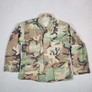 Giacca US Army uomo media corta verde bosco mimetica tasche combattimento militare - Foto 1 di 19
