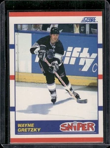 Wayne Gretzky 1990-91 Score American Los Angeles Kings - Picture 1 of 2