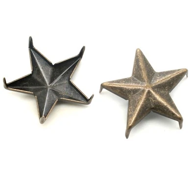 Star Spots 5/8" latón antiguo paquete de 100 NH0054-09 Foto 1 de 2