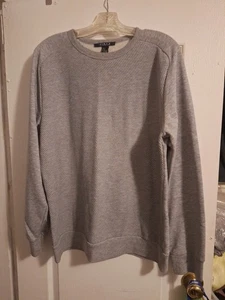 21 Hombres Gris Pullover Sudadera Para Hombre Talla XL Cuello Redondo, Malla Detallada. - Imagen 1 de 4