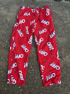 OFF! Mosquito Pajama Pants Lounge Men's Funny Vintage Rare HTF - Size M - Picture 1 of 6