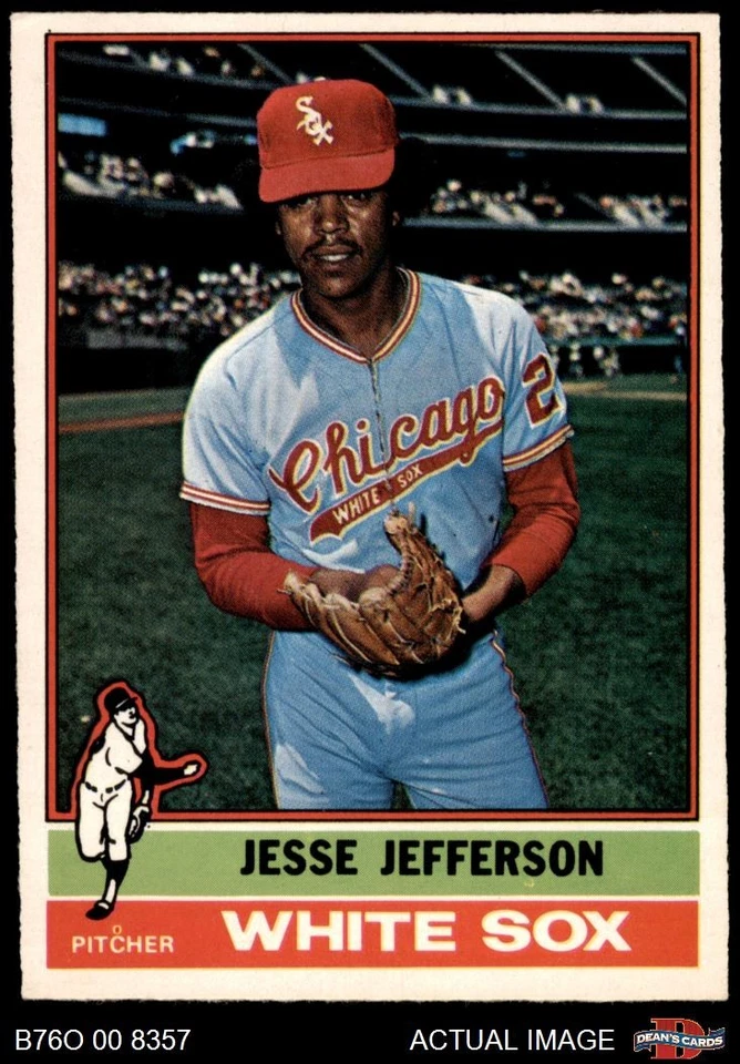 1976 O-Pee-Chee #47 Jesse Jefferson White Sox 5 - EX - Image 1 of 1