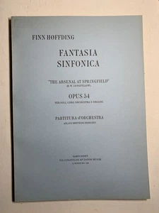 Noten. Hoffding. Fantasia Sinfonica. Opus 54.   Partitur. - Picture 1 of 1