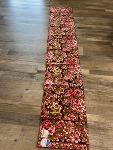 April Cornell Table Runner Anna Plum 13 x 72 Inches New With Tags - Picture 1 of 5