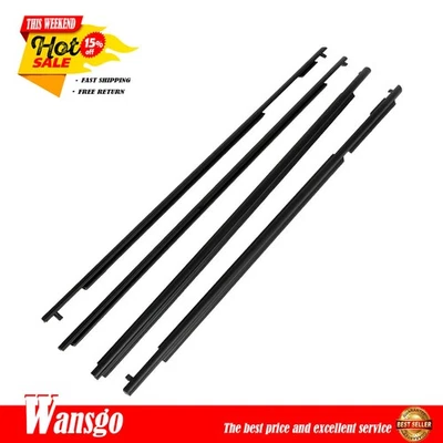 For Toyota 4Runner 2010-2021 Outside Window Weatherstrip Seal Belt Moulding New - Image 1 of 4
