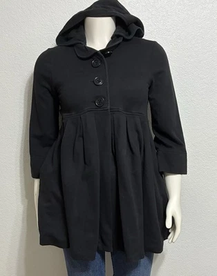 Abrigo Chaqueta con Capucha Y2K Free People Mujer’s M Babydoll De Colección Forrado Hada Chic Foto 1 de 4