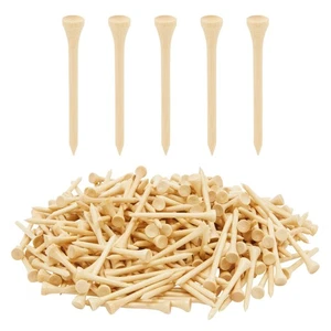 Paquete de 300 camisetas de golf de bambú a granel (2 3/4 pulgadas, color madera natural) - Imagen 1 de 10