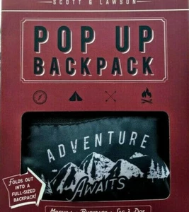 Mochila emergente Scott & Lawson senderismo camping correas ajustables ligera - Imagen 1 de 6