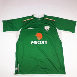 IRELAND NATIONAL TEAM 2006/2007 UMBRO HOME FOOTBALL SHIRT JERSEY SIZE : XL - Picture 1 of 11