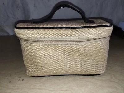 Bolsa de cosméticos de viaje vintage Saks Fifth Avenue Foto 1 de 4