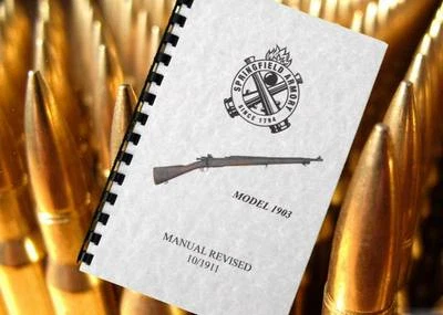 Rifle SPRINGFIELD ARMORY Modelo 1903 .30 Cal 75 Pg Manual del Propietario 1911 revisión Foto 1 de 3