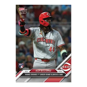 2024 Topps Now 690 Elly De La Cruz 1st MLB Career Grand Slam -Free Shipping! - Picture 1 of 2