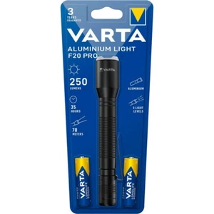 VARTA Aluminium Light F20 Pro LED-Taschenlampe schwarz - Picture 1 of 1