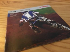 Yamaha Todo Terreno 2004 YZ TTR WR Prospecto Moto Folleto Prospekt Francés - Imagen 1 de 8