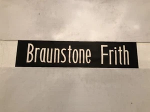 Leicester Vintage Leinen Busjalousie 1975 34"" - Braunstone Frith - Bild 1 von 3